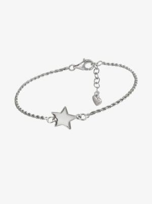 Pulsera Chiguagua Estrella Plata