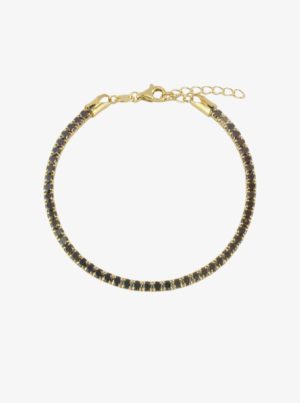 Pulsera Chiguagua Riviere Dorada Negra