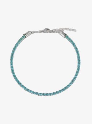Pulsera Chiguagua Riviere Celeste Plata