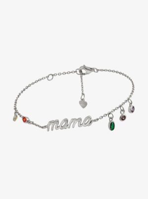 Pulsera Chiguagua Mamá Y Piedras Colores
