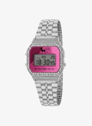 Reloj Chiguagua Digital Glam Frambuesa