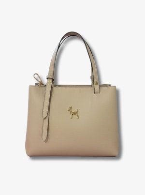 Bolso Chiguagua Piel Johanna Beige